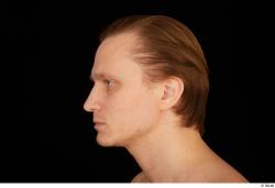 Hair Man White Studio photo references